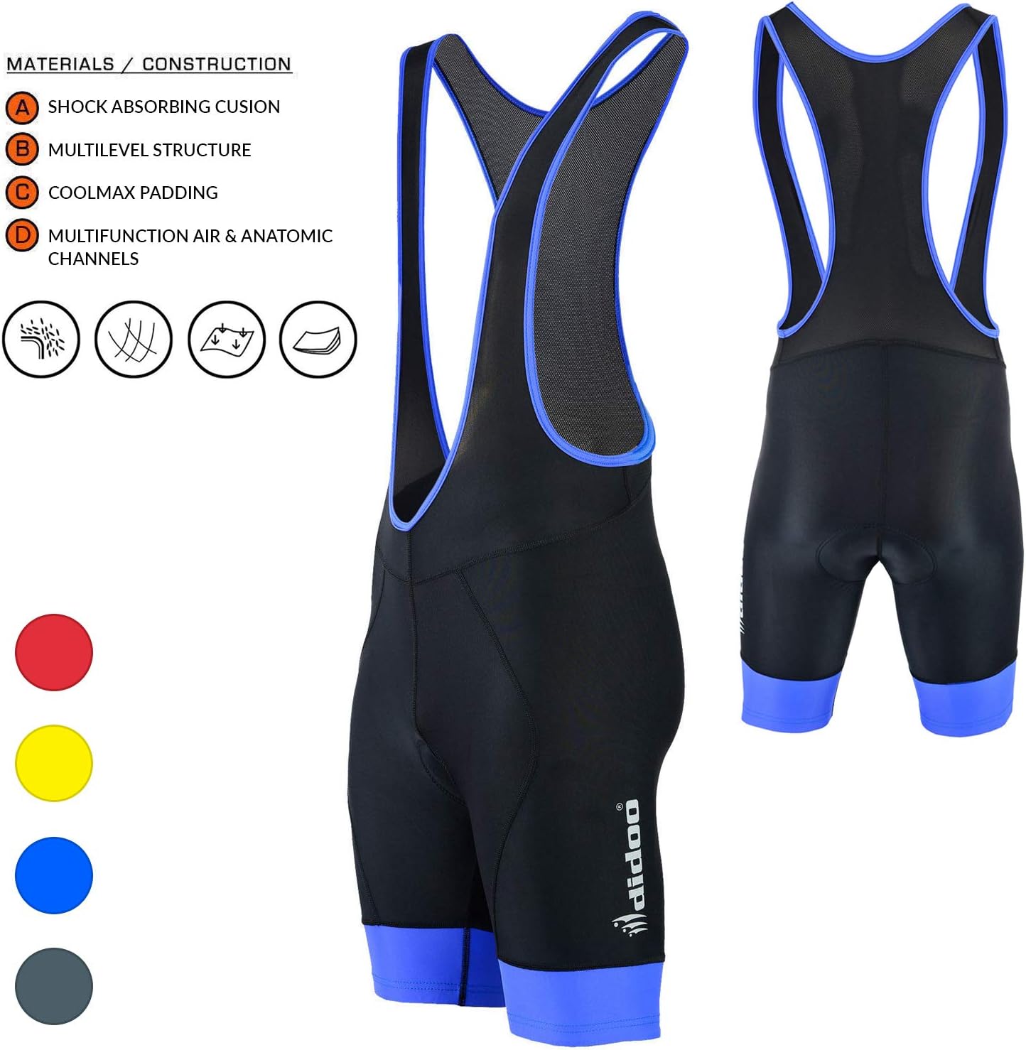 Didoo Cycling bib Short for Men