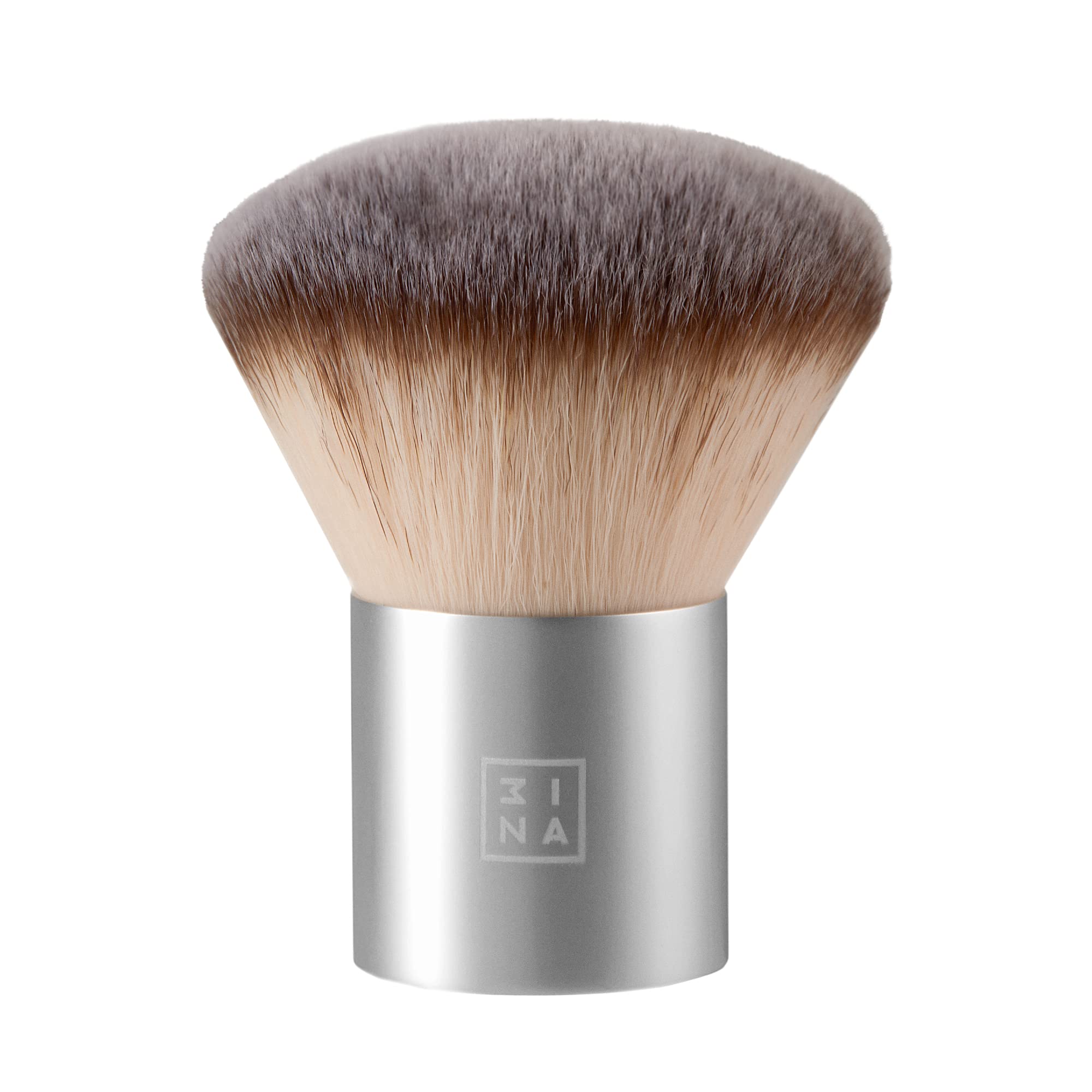3INA MAKEUP - The Kabuki Brush - Brush For Liquid, Cream Or Powder Make-up - Soft And Compact Synthetic Bristles - Ergonomic Handle - Flat Tip - Vegan - Cruelty Free