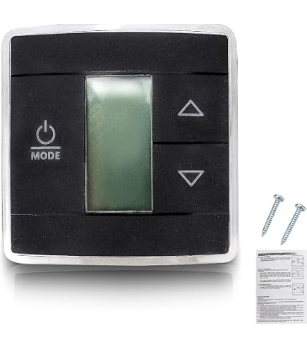 Termostato para autocaravana compatible con Dometic 3316250.712, control de zona única para