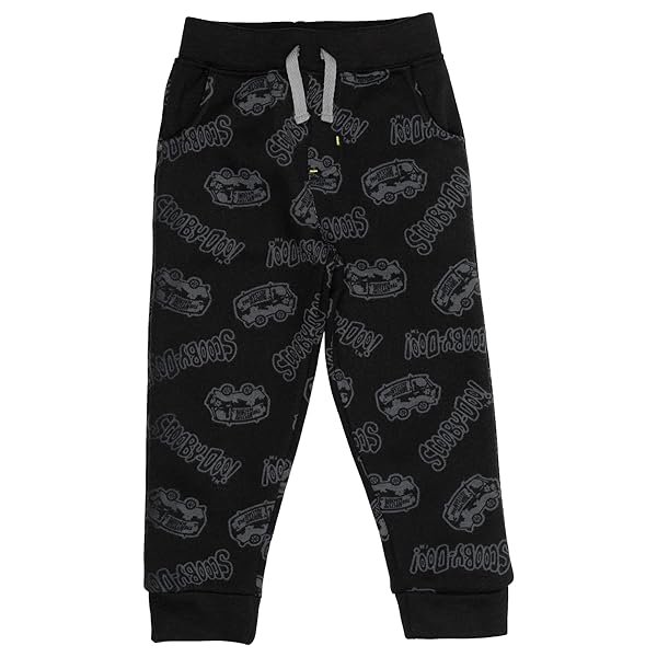 SCOOBY-DOO LITTLE BOYS FLEECE JOGGER PULLOVER HOODIE & PANTS SET 6