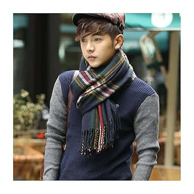 Amazon ストール 大判 厚手 マフラー メンズ レディース カップル