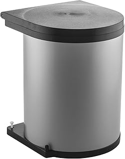 Wesco Die Runden Einbaueimer 11 Liter Silber