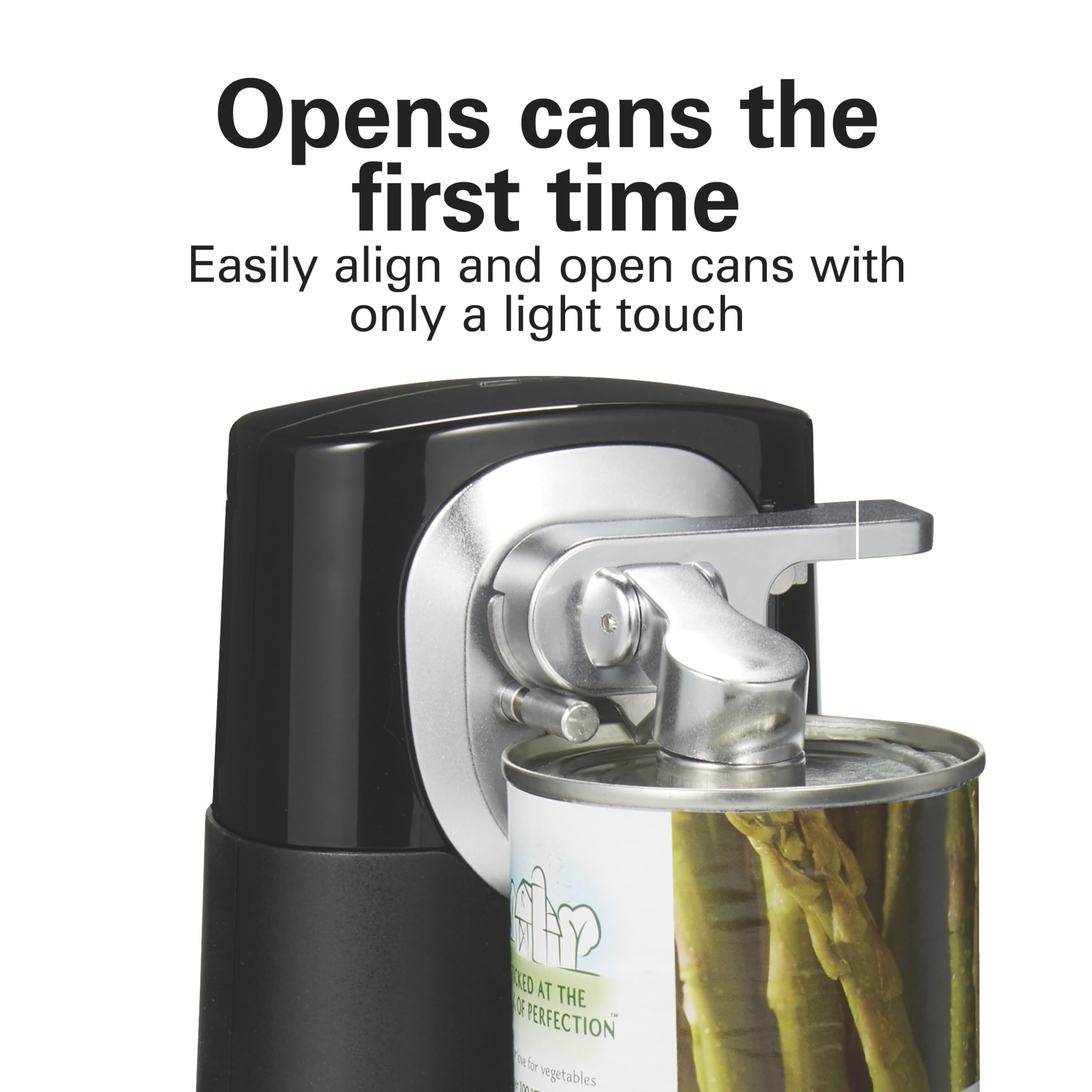 Hamilton Beach 76611 FlexCut 2-in-1 Cordless & Rechargeable Electric, Easily Standard Automatic Can Opener, Easy-Clean, With Removable Walking Cut Head