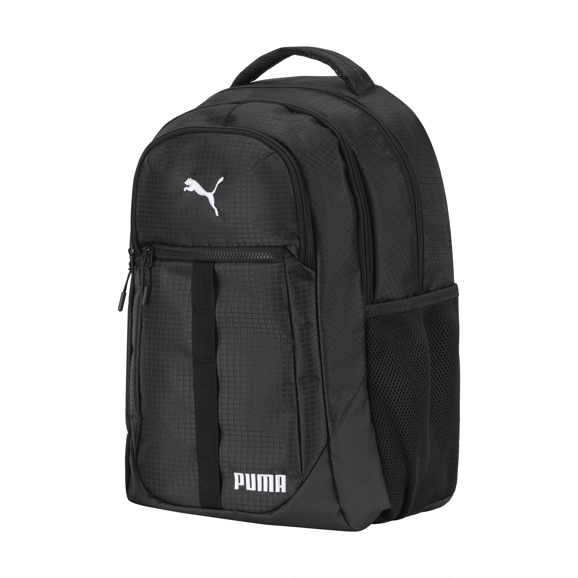 PUMA Strategy Backpack, Black/White, Large