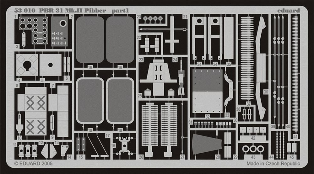 Eduard Photoetch 1:35 - PBR 31 Mk.II Pibber (Tamiya)