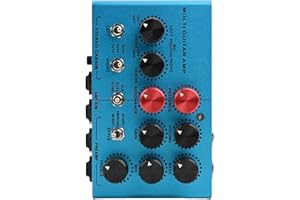 for MOSKYAUDIO Multi-Effects Guitar Amp Pedal with Stereo FX Loop, Cabinet Simulation and Headphone Output for Electric Guita
