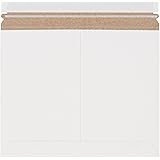 Aviditi 12 1/4 x 9 3/4" White Stayflats Lite Mailers