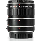 VILTROX DG-C Auto Focus Macro Extension Tube Set Compatible with Canon EF EF-S Lens DSLR Camera 2000D 1300D 800D 600D 400D 200D 90D 70D 50D 30D 10D 7D 6D 5D T7 T6 T5 T4i SL3(12mm 20mm 36mm)