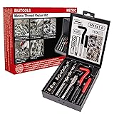 BILITOOLS M10x1.0 Thread Repair Kit, HSS Drill