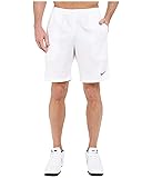 Nike Men's Court 9" Short, White/Cool Grey, Large