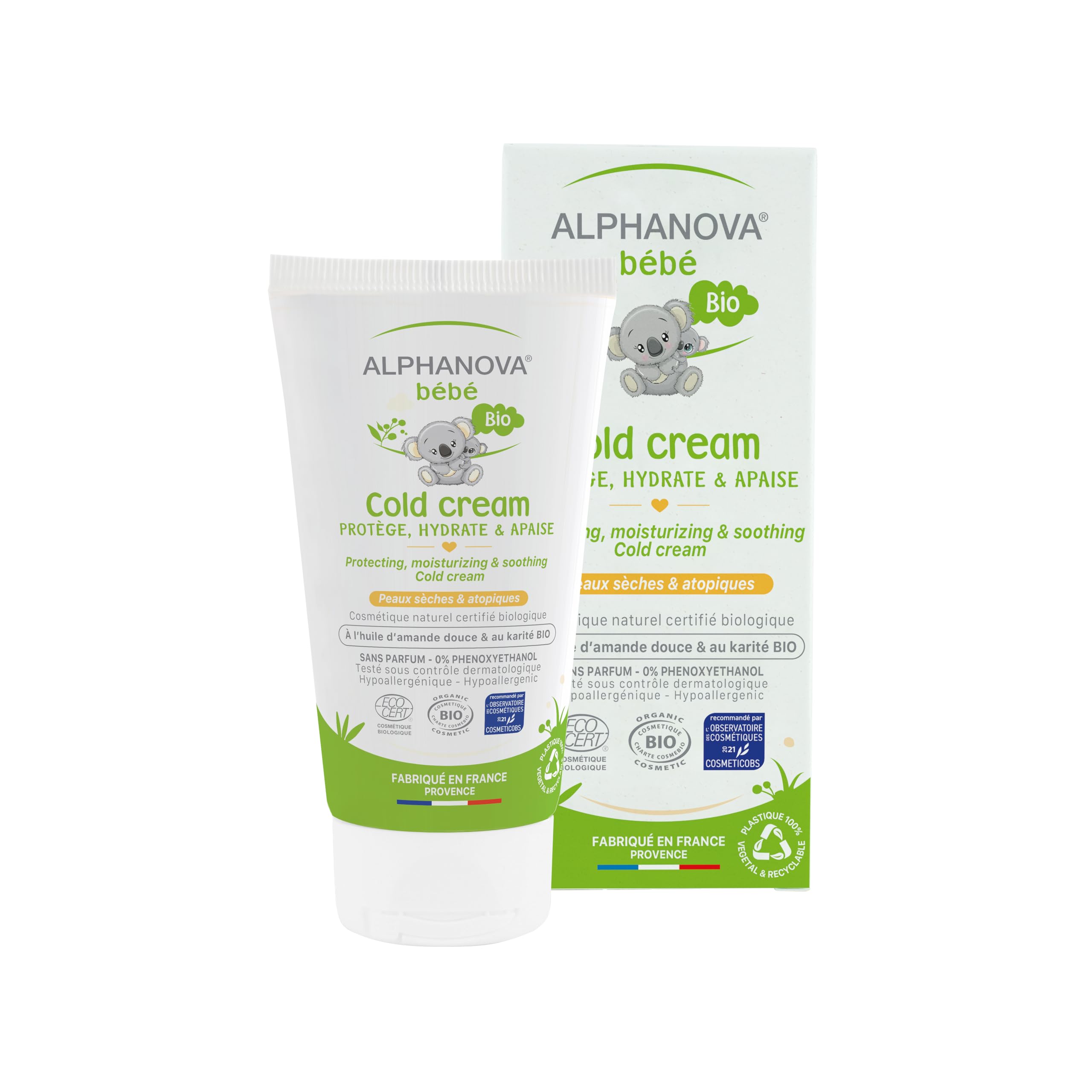 Cold Cream bébé Bio - 50 ml