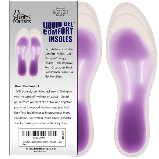 negative heel insoles