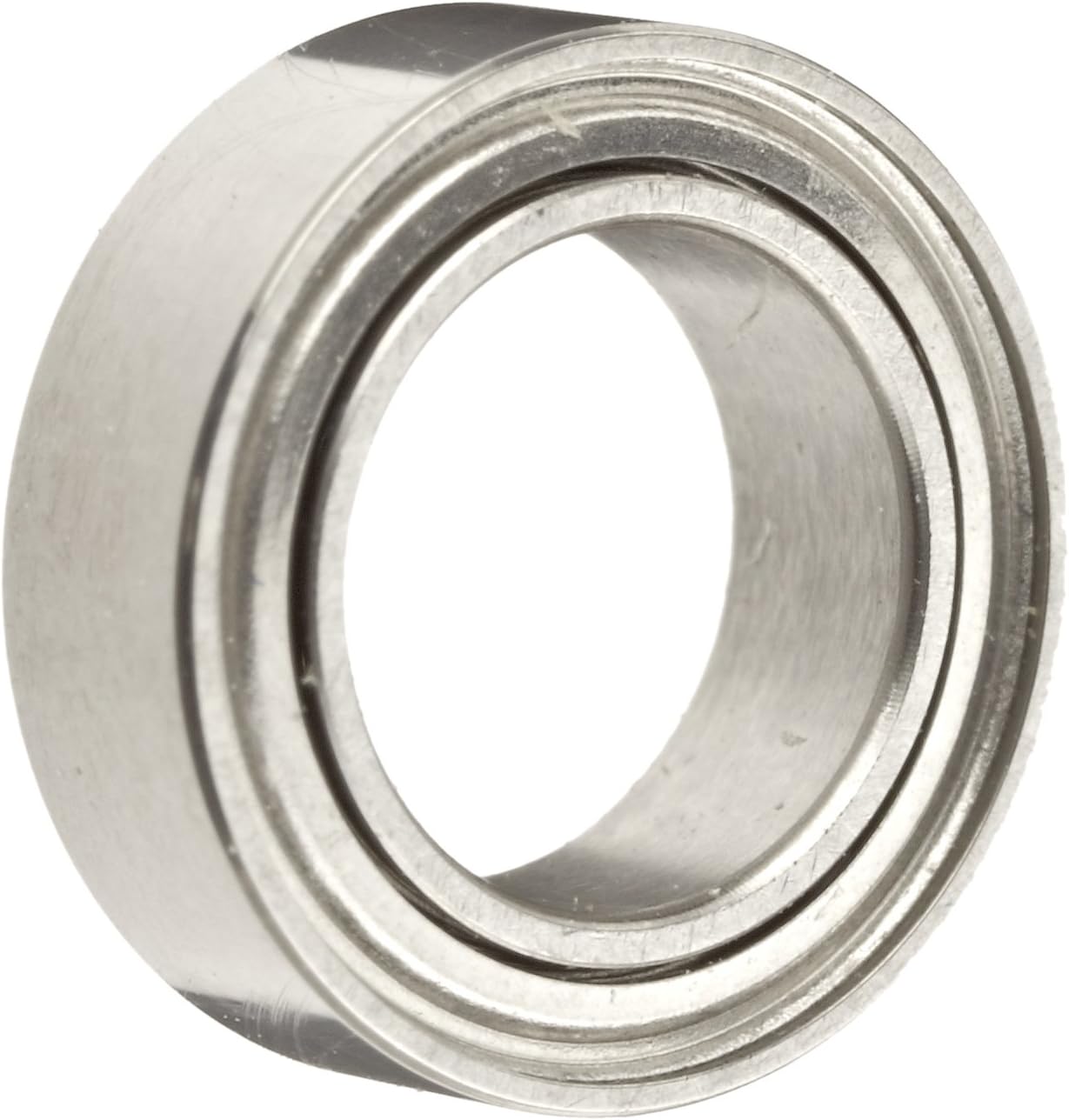 Dynaroll Precision Miniature Ball Bearing, ABEC-5, Double Shielded, Stainless Steel, Metric