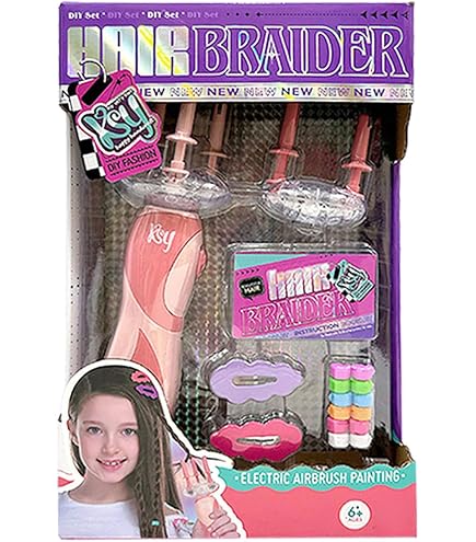 Rouleau électrique pour tresser les cheveux - Outil de tressage