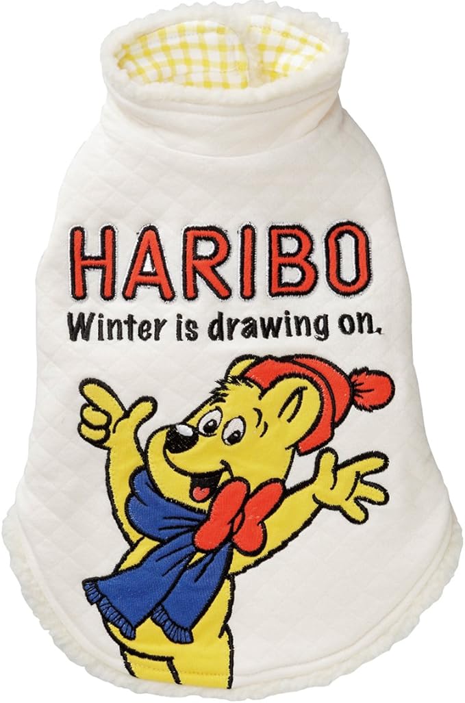 Amazon ハリボー Haribo ゴールデンベアキルティングアウター 2l ホワイト ハリボー Haribo ペット用品 通販