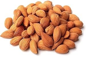 Anna and Sarah Organic BITTER Apricot Kernels 16 oz, Whole Raw Apricot Seeds, Sun Dried, Kosher, Vegan, Gluten Free, Spices and Seasonings for Cooking, Large Size Bulk in Resealable Bag, 1Lb