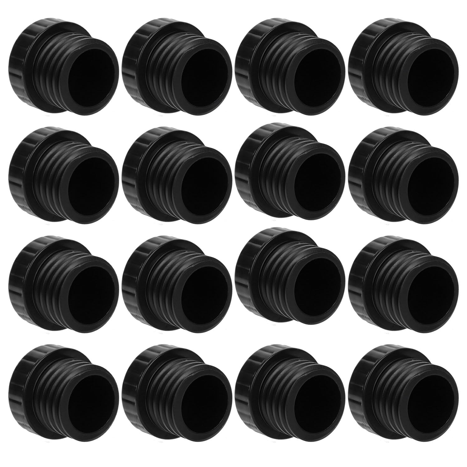 PEUTIER 16pcs Light Socket Safety Caps Plugs, ID 0.75" OD 1.02" Light Bulb Socket Cover Caps Light Socket Protective Caps for String Lights Recessed & Standard Light Sockets