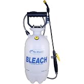 RL FLOMASTER 1.5 Gal. Bleach Sprayer - White, Handheld Chemical Sprayer with 1.5 Gallon Capacity and Viton Seals