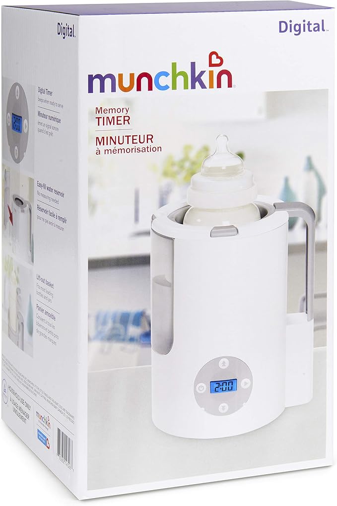 munchkin memory timer bottle warmer