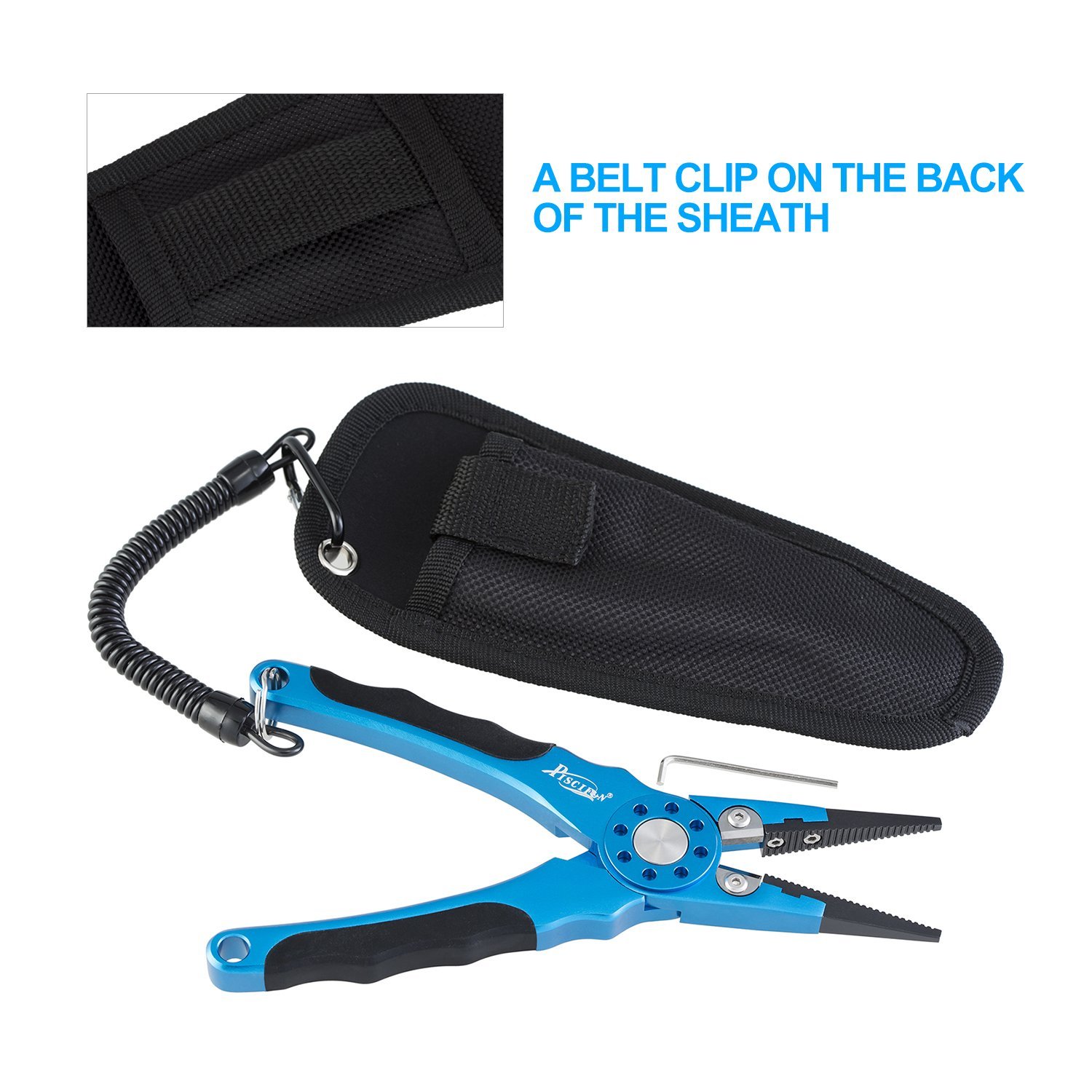 Piscifun Fishing Pliers Saltwater/Freshwater Fish Hook Remover