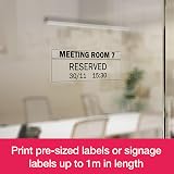 Brother QL-700 Label Maker USB 2.0 Desktop Printer 62mm UK Plug Black view 7