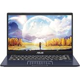 ASUS Vivobook E410KA-CL4128 14" FHD Thin Laptop, Intel Celeron N4500 Processor, 4GB RAM, 128GB eMMC, Intel UHD Graphics, Win 11 Home S, Star Black (Renewed)