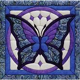 Quilt-Magic No Sew Wall Hanging Kit - Butterfly