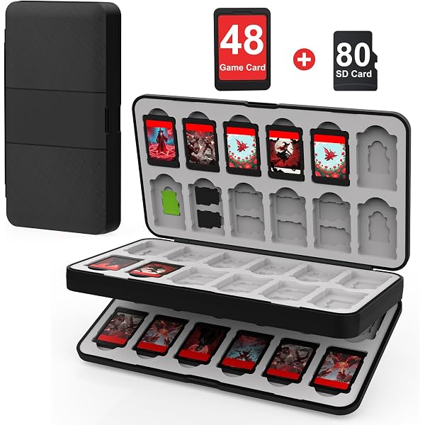 Amazon.com: JINGDU 24-Slot Switch Game Card Case Compatible with