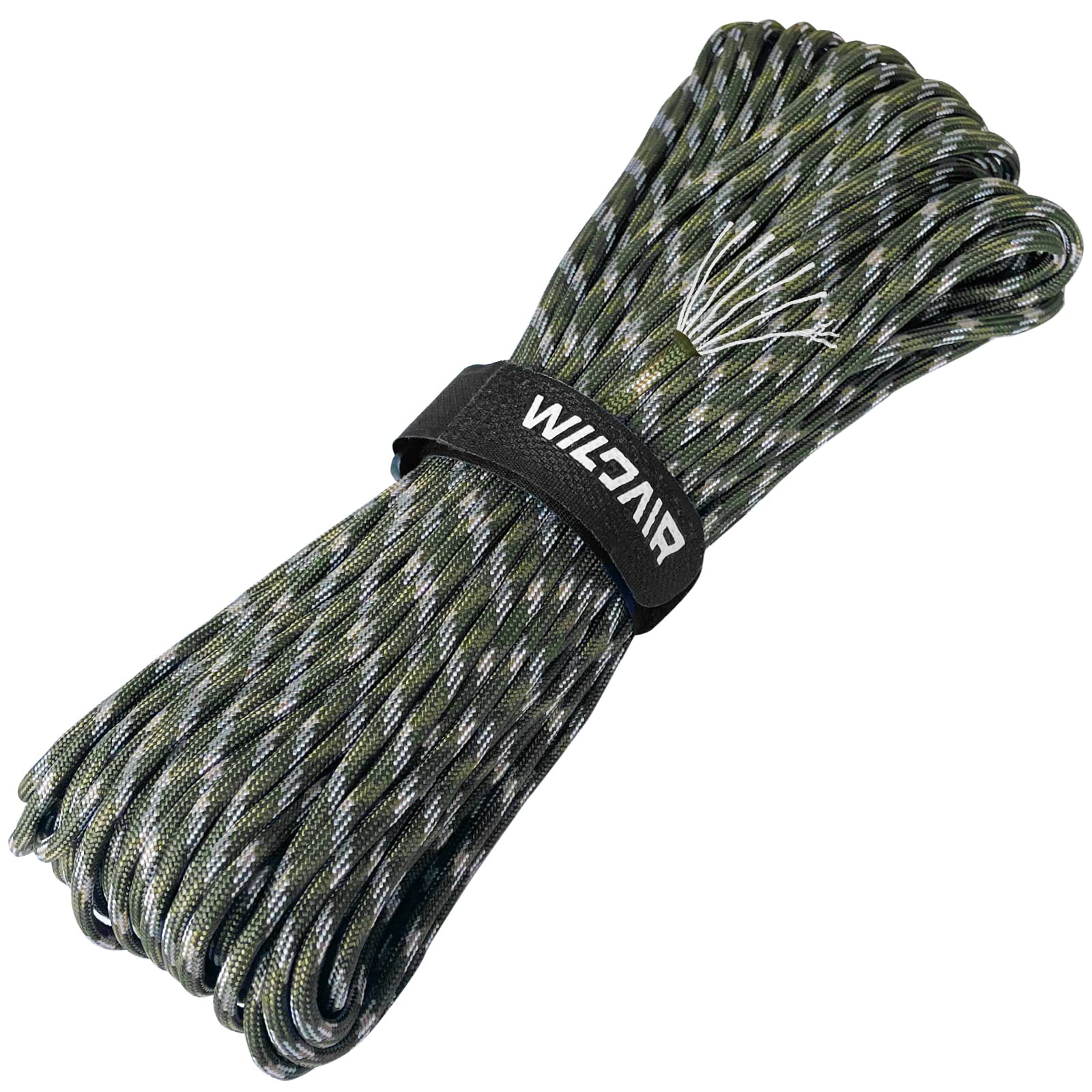 Paracord Lanyard Parachute Cord-7 triple strands 100FT Outdoor Camping (Forest Camo)