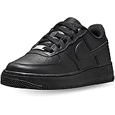 Nike Air Force 1 LE Big Kids' Shoes (FV5951-001, Black/Black-Black-Black) Size 5.5
