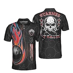 HYPERFAVOR Custom Bowling Shirts for Men- Bowling
