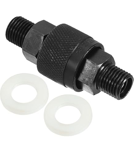5 Raccords Filetés Laiton M14/M16 - Adaptateur Métrique Femelle/Mâle - Pour Tuyaux Gaz/Liquide