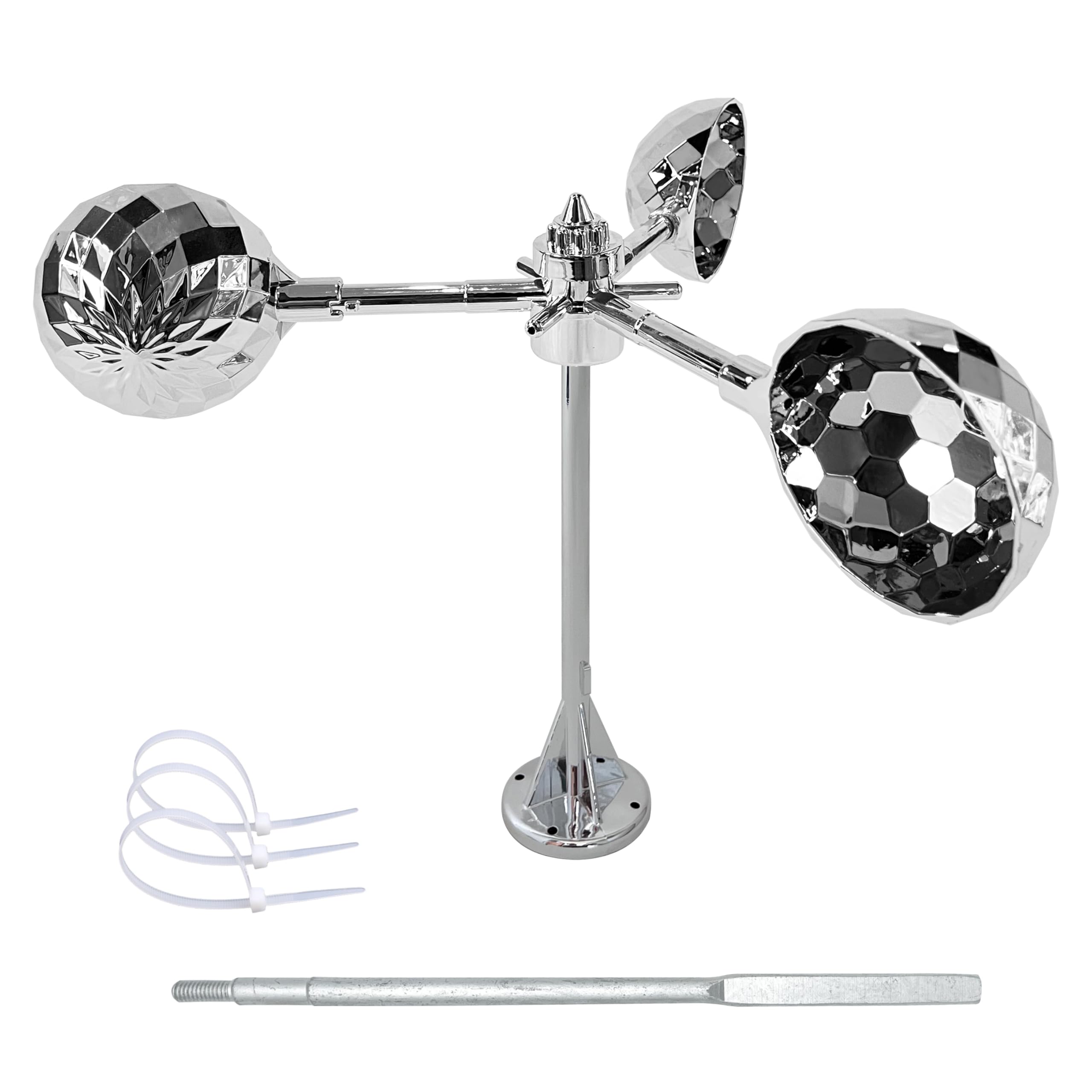 eyijklzo Birds Reflect Deterrent Visual Bird Scarer Deterrent Devices Outdoor Bird Control Repellent for Seagull Pigeon Woodpeckers Devices to Keep Birds Away from Your House Farm Boat(Silver)