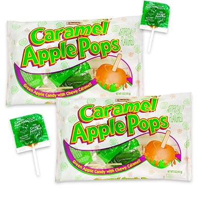 Tootsie Pops ~ Caramel Apple Pops ~ Limited Edition (2 Packs)