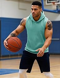 MAGCOMSEN Mens Sleeveless T Shirts Summer Tank Tops