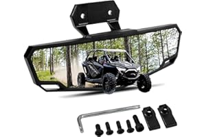 RZR PRO XP Rear View Mirror, Esploratori UTV Center Race Convex Rear View Mirror for Polaris RZR PRO XP/PRO XP4, Turbo R /4 2