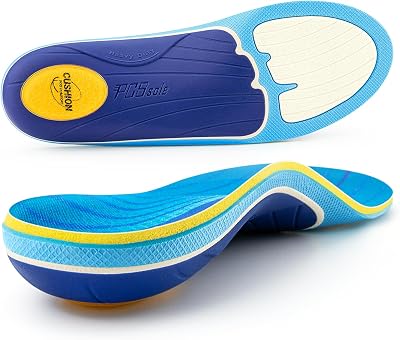 PCSsole Orthopedic Insoles Arch Support Plantar Fasciitis Heel Spurs