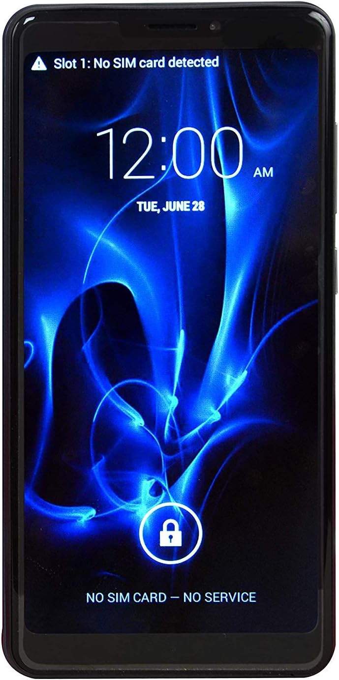 ACROMAX TASHAN TS-461 Dual SIM Mobile Phone 1/8 GB RAM/ROM 6 Inch Screen Android 5.1 (Blue)