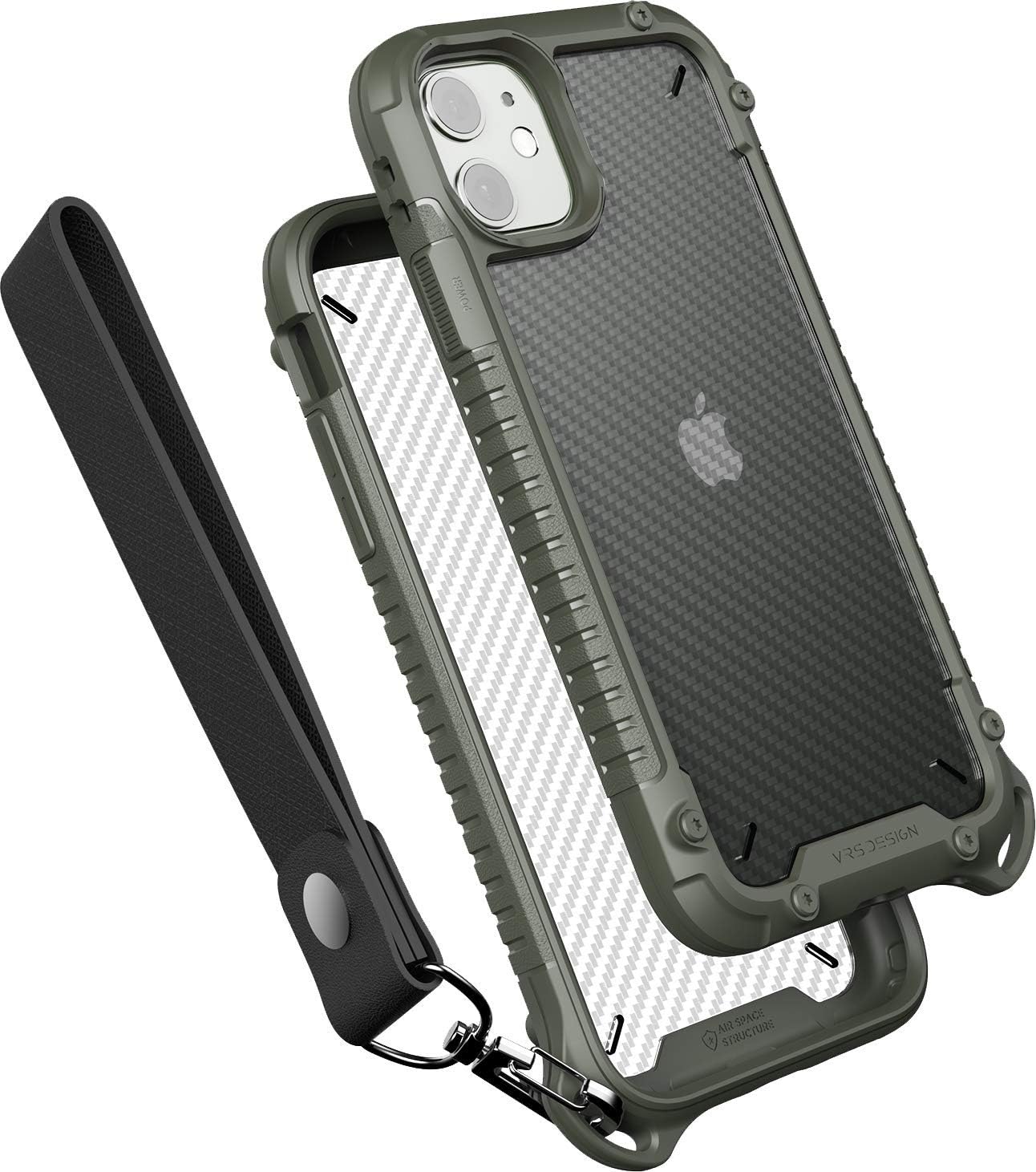 Amazon 【VRS】 iPhone 11 ケース 耐衝撃 クリア ストラップ 付き 衝撃 吸収 ハイブリッド 透明 ハード カバー ストラップホール 付き 対衝撃 スマホケース Amazon 【VRS】 iPhone 11 ケース 耐衝撃 クリア ストラップ 付き 衝撃 吸収 ハイブリッド 透明 ハード カバー ストラップホール 付き 対衝撃 スマホケース