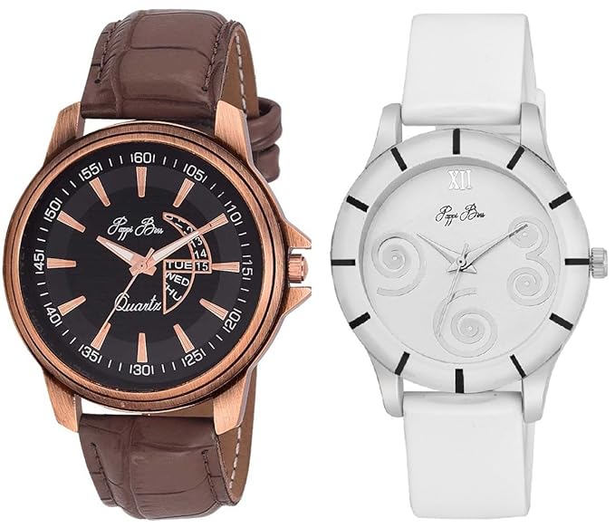 Analogue Multi-Colour Dial Womens Watches -Couple Wrist Watches Combo