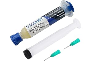 YEZHET No Clean Soldering Flux Paste(10CC/Bottle), Rosin Flux For Electronics Soldering, Lead-Free Rosin Soldering Flux For Circuit Boards and Copper Electrical Wire