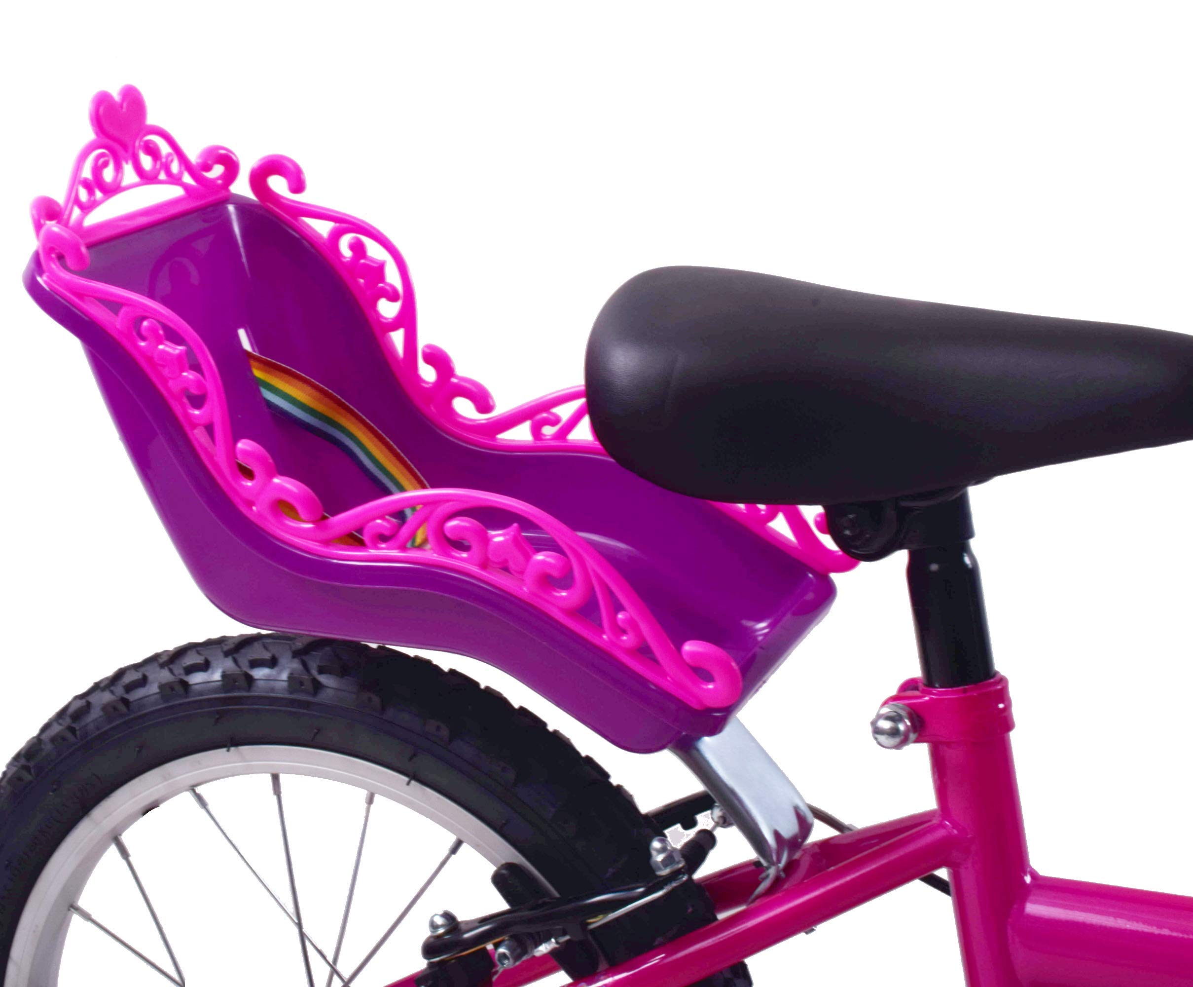baby doll seat for child's bike