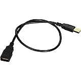 Monoprice 1.5-Feet USB 2.0 A Male to A Female Extension 28/24AWG Cable (Gold Plated) (105431)