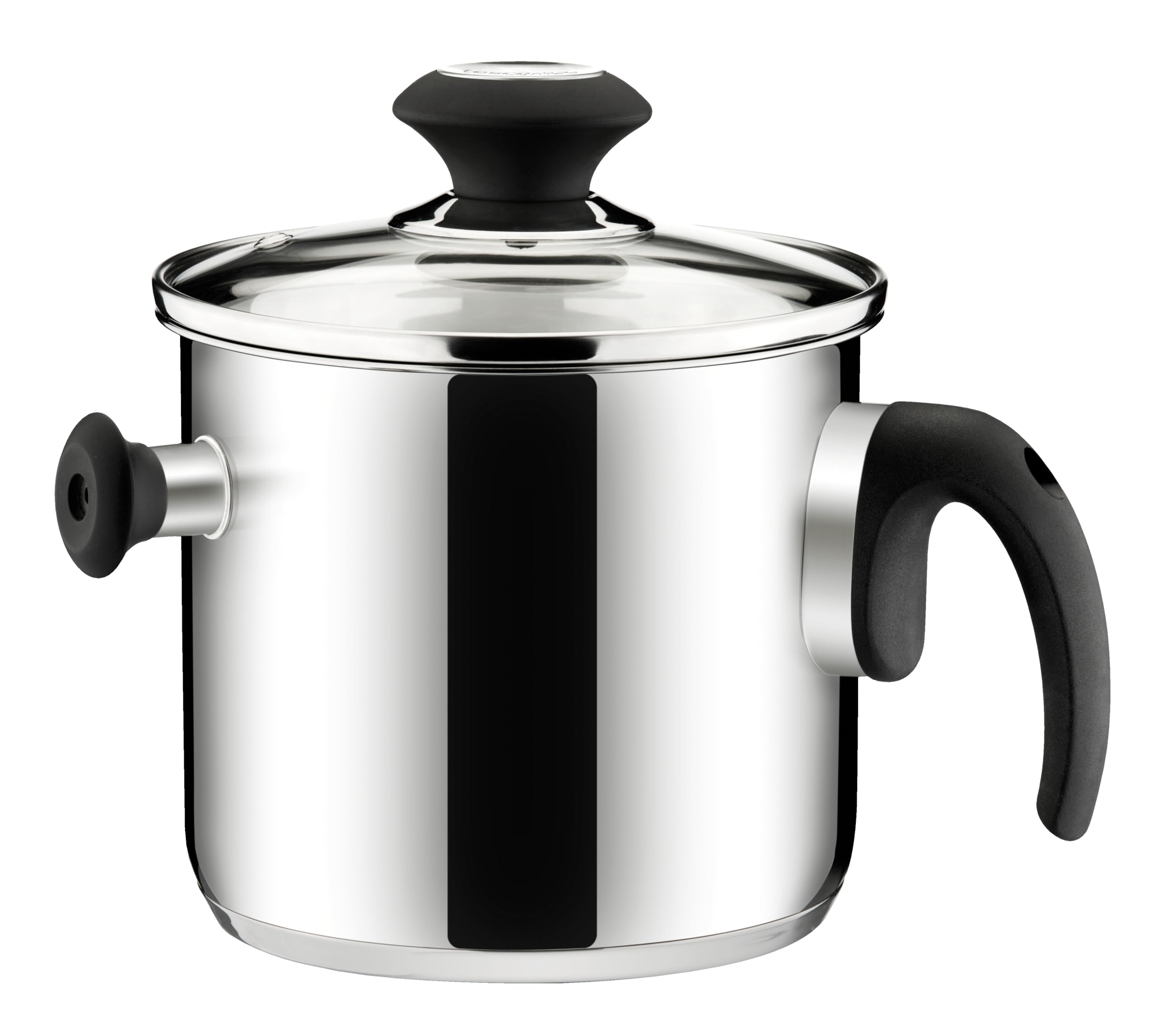 Tescoma Double-Wall Simmer Pan with Cover 16 cm, 2 L Presto, Assorted, 21 x 18.5 x 18.9 cm