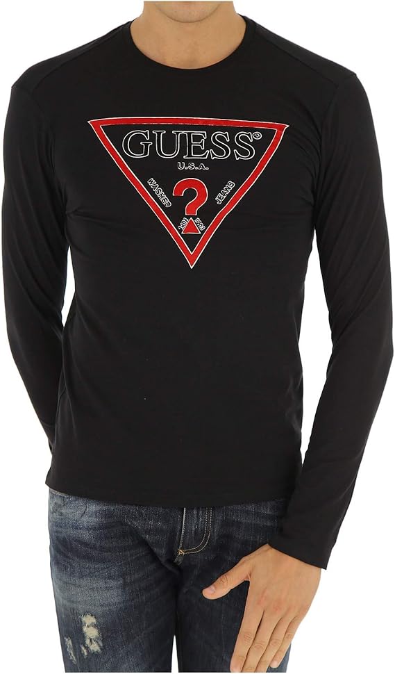 t shirt guess uomo