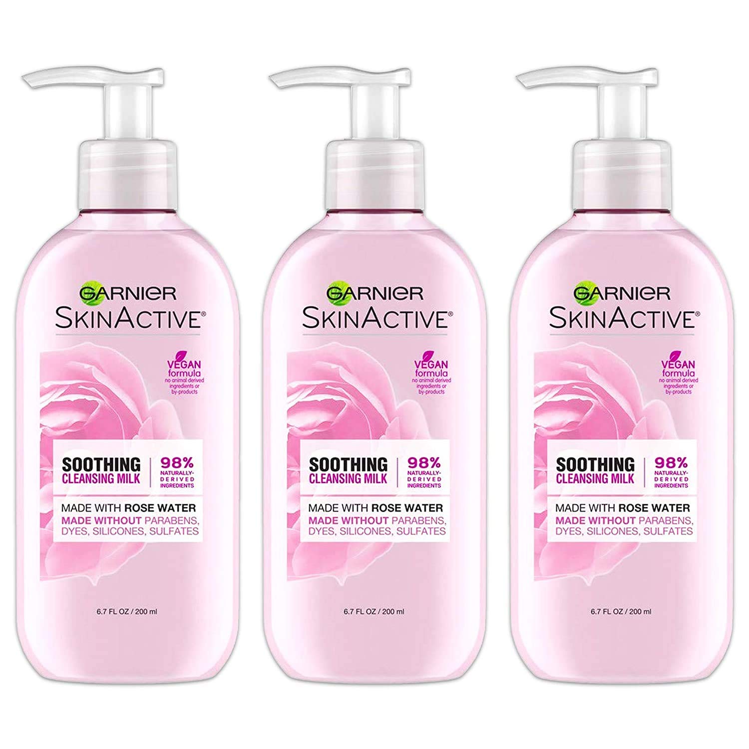 garnier skinactive soothing cleansing milk