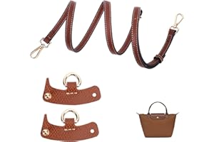 Azjachiny Strap for Longchamp Mini Bag Shoulder Pouch,Purse Straps Crossbody Adjustable Replacement Conversion Kit Fit Compatible with Long Champ Handbag