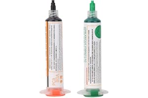 753 PCB Solder Mask Ink, 2 Pcs Black + Green, UV Curing, Insulation, Wire Fixing, Mobile Phone & Computer Repair