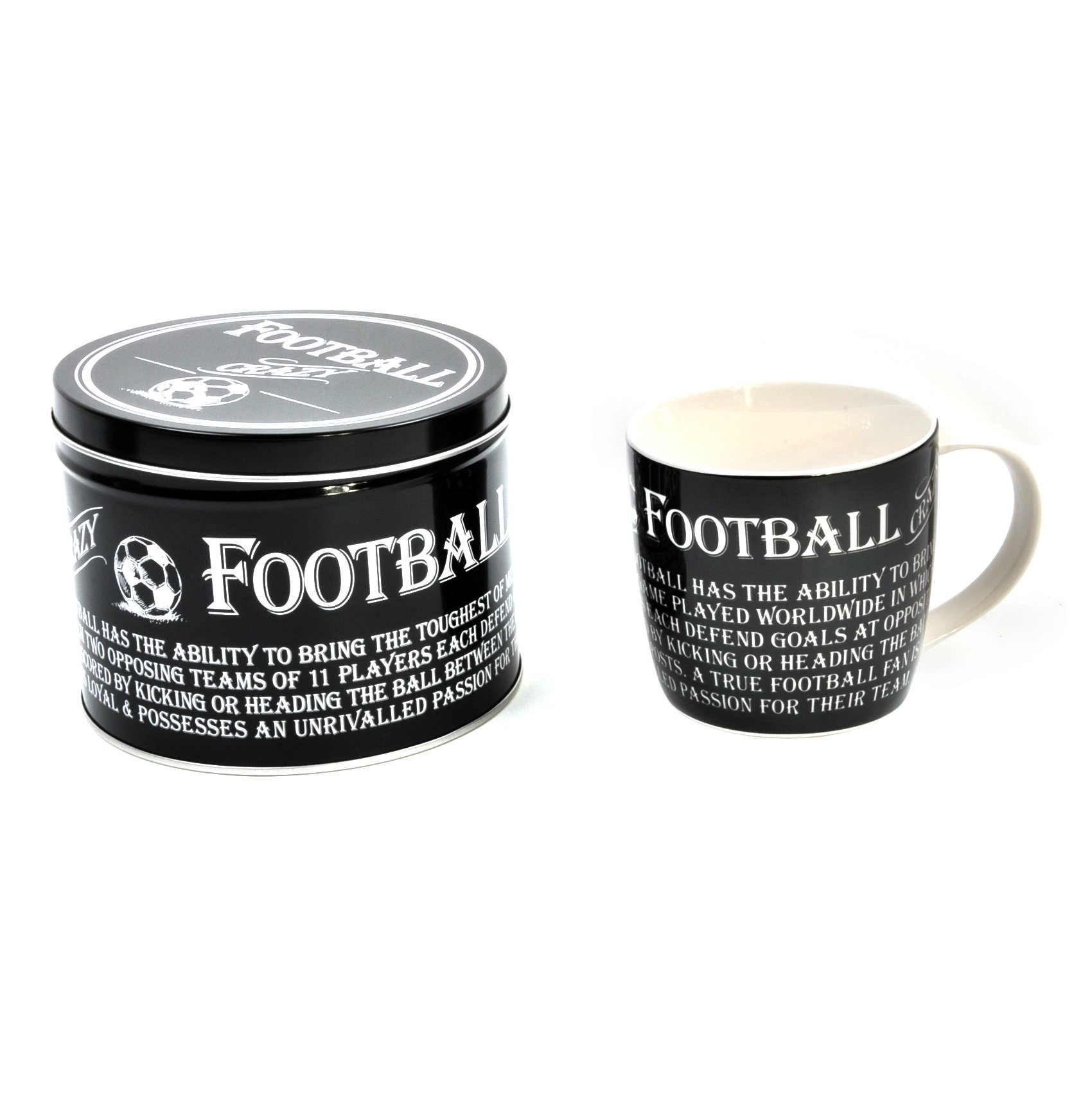 Arora Ultimate Gift for Man 8812 Football Mug in Tin, Ceramic, White