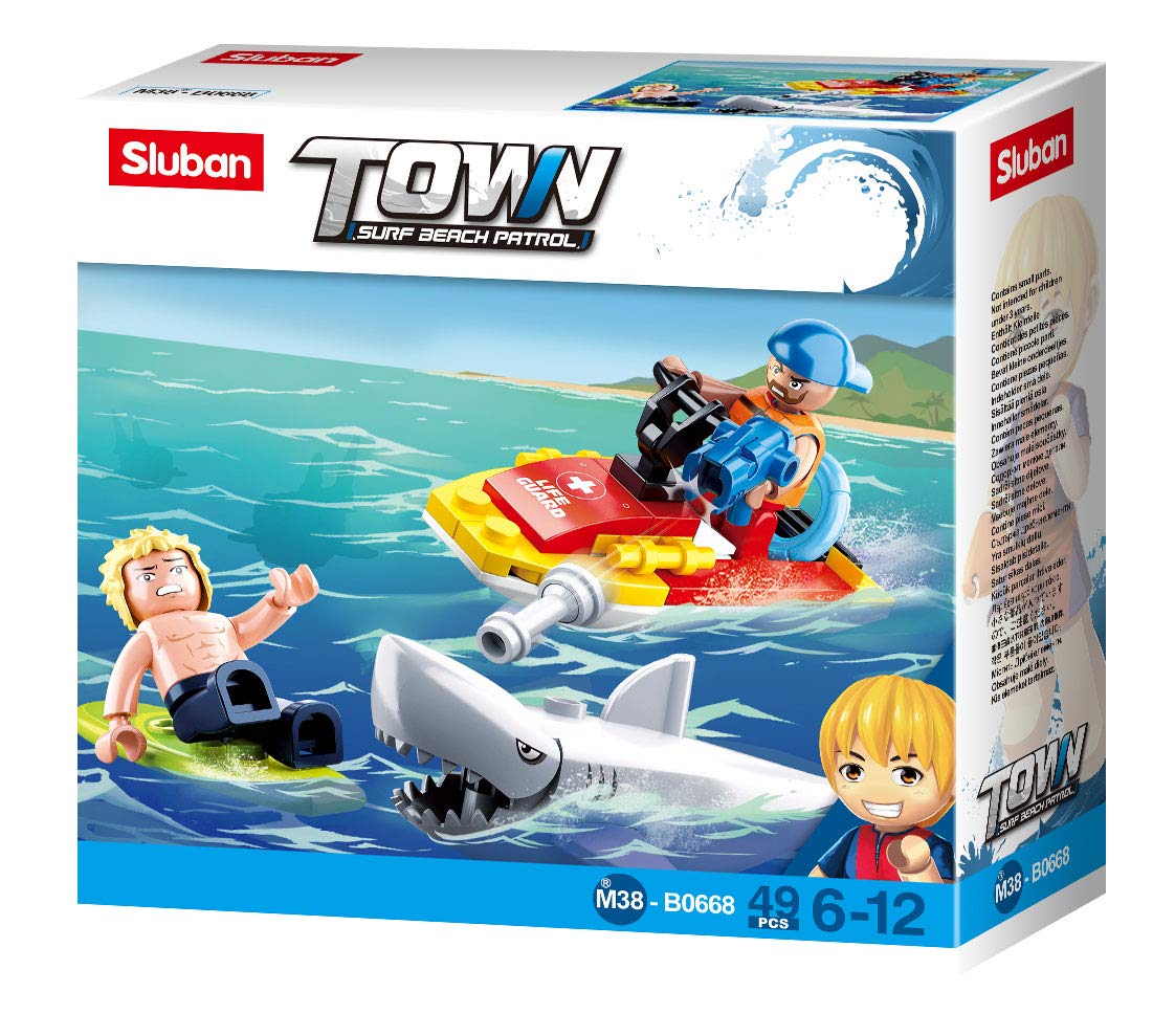 Sluban BEACH RESCUE - Jet Ski to the rescue, Medium